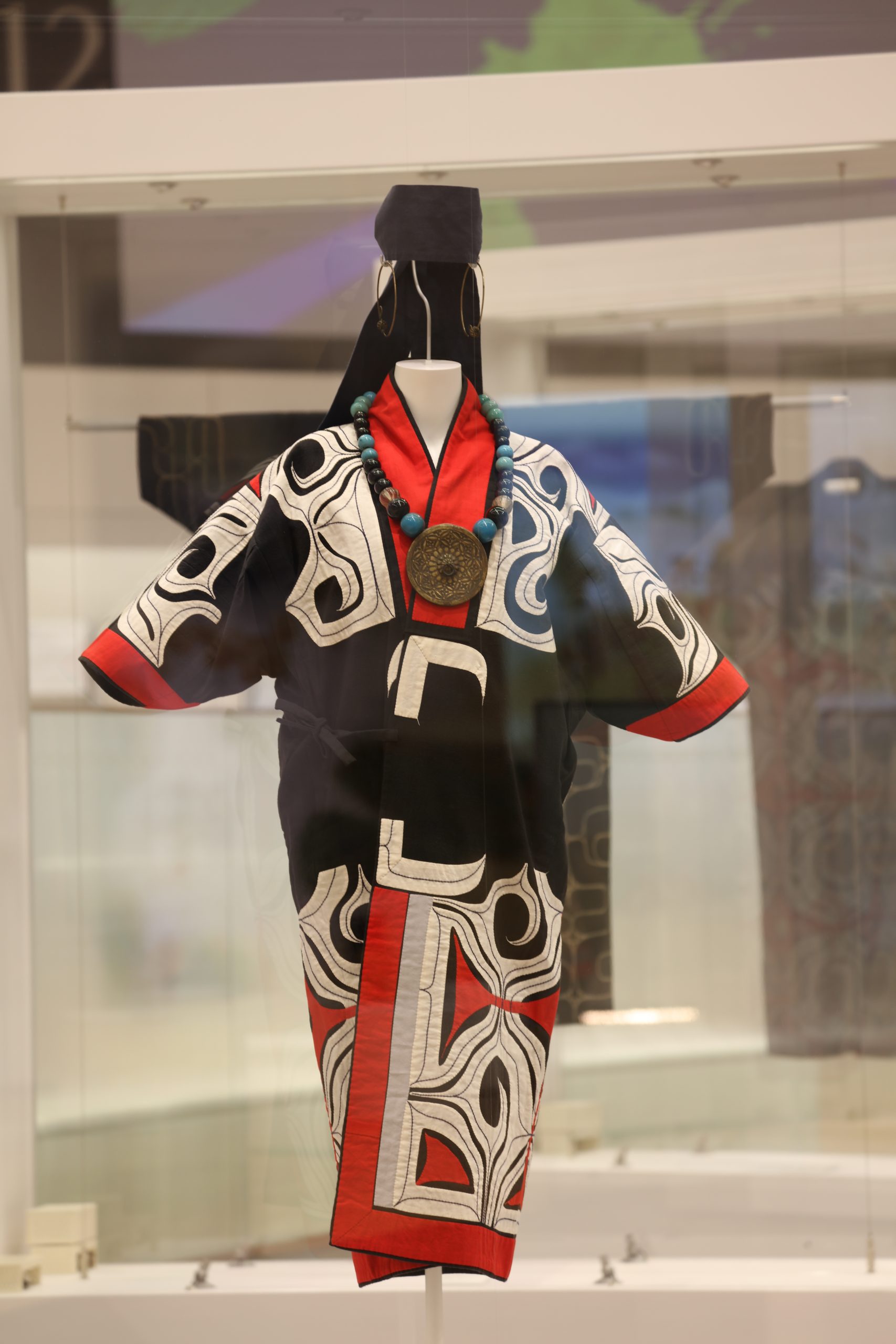 マンション管理人の表示のある国立アイヌ民族博物館展示