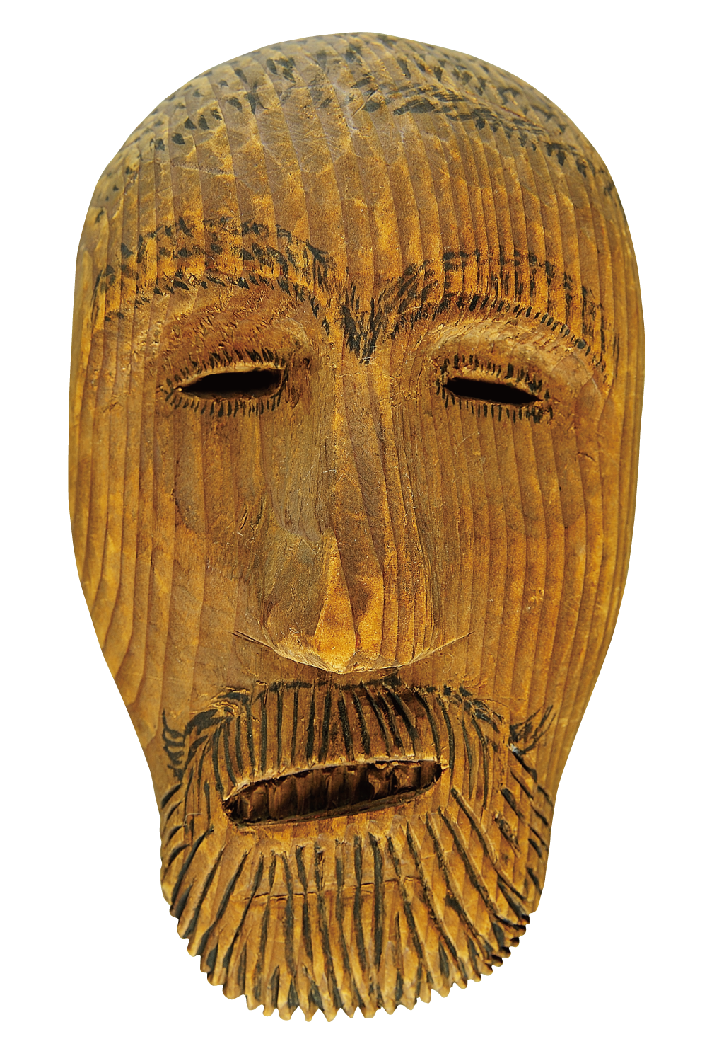 仮面《模型》（千島列島）国立民族学博物館蔵