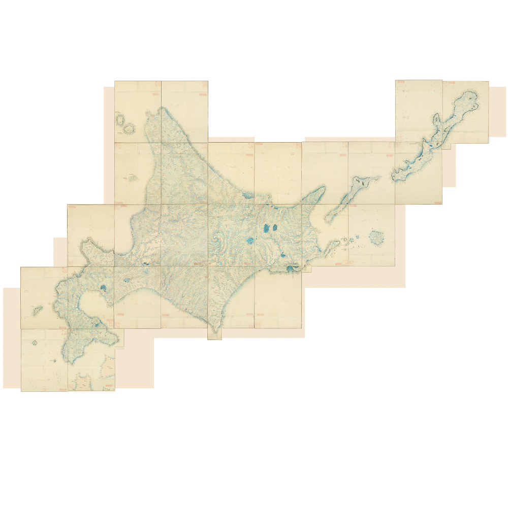 松浦武四郎『東西蝦夷山川地理取調図』