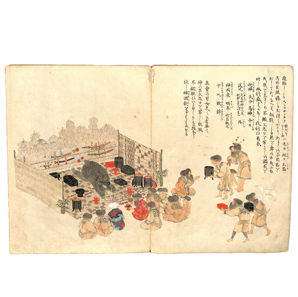 『蝦夷島奇観』写より