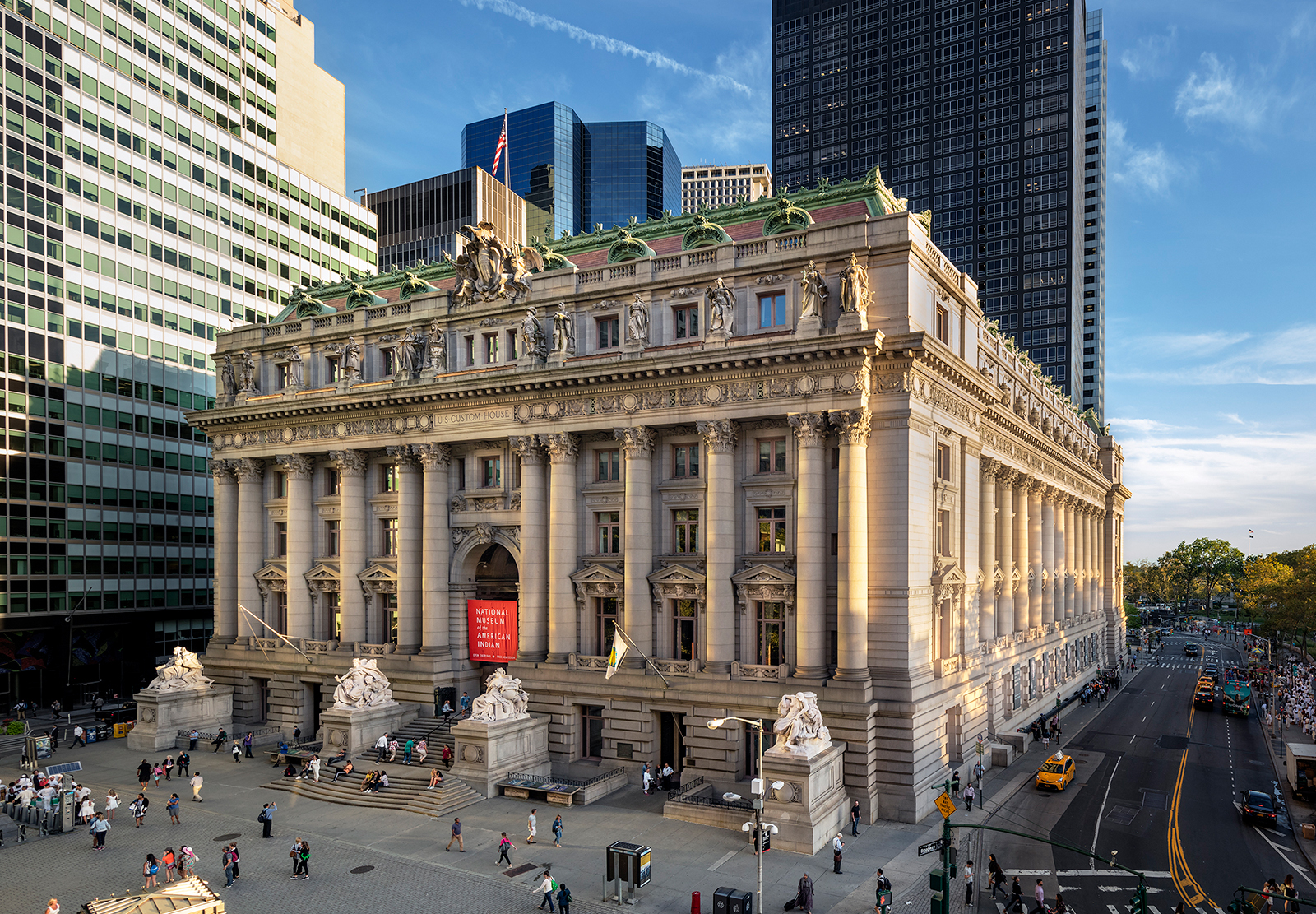 国立アメリカン・インディアン博物館外観（ニューヨーク）