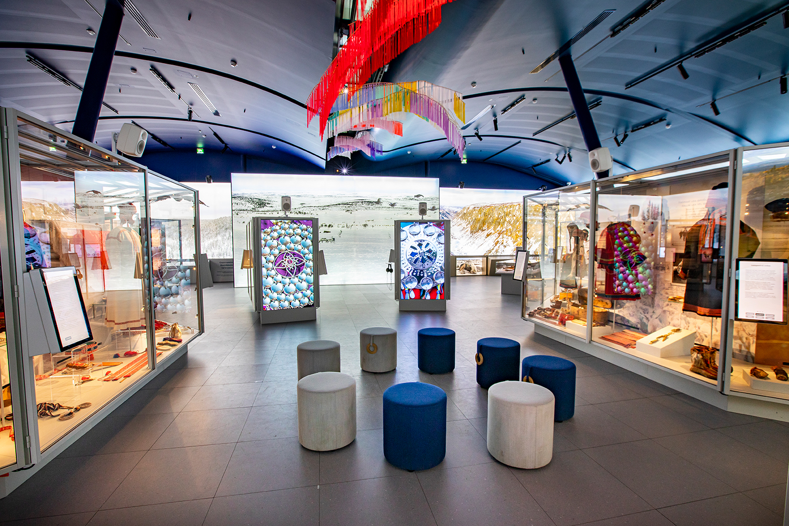 サーミ博物館SIIDA展示室